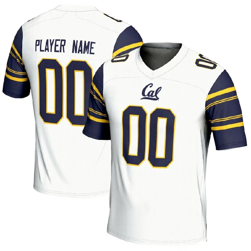 Custom C.Bears GameDay Greats NIL Pick-A-Player Football Jersey - White American College Jerseys