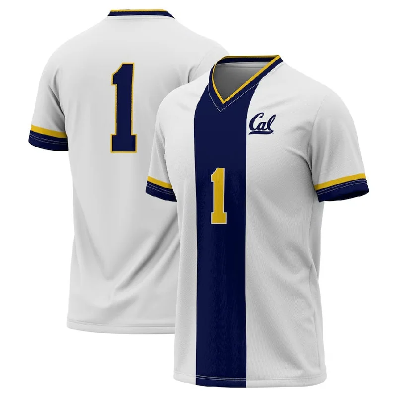 #1 C.Bears GameDay Greats Lightweight Soccer Fashion Jersey - White American College Jerseys