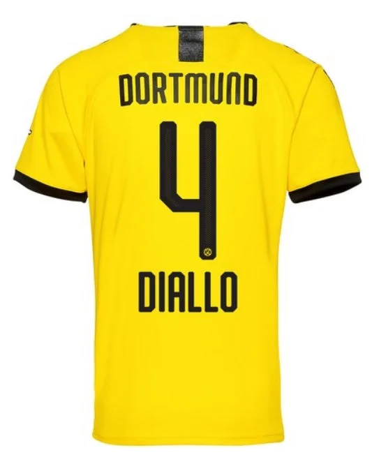 Borussia Dortmund Diallo 19/20 Home Jersey