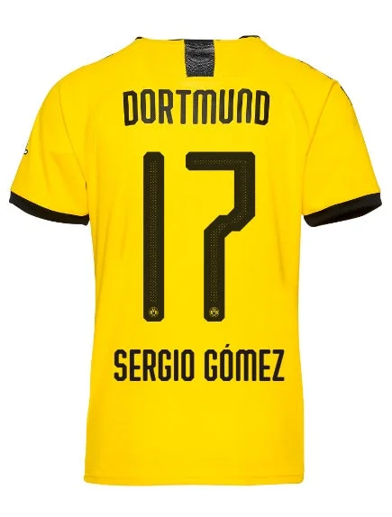 Borussia Dortmund Sergio Gomez 19/20 Home Jersey