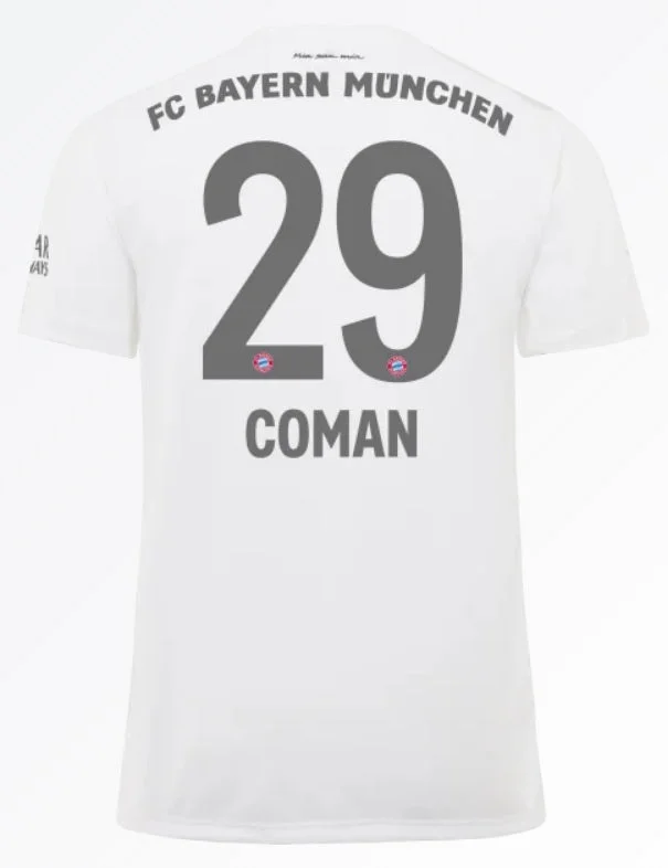 FC Bayern Coman 19/20 Away Jersey