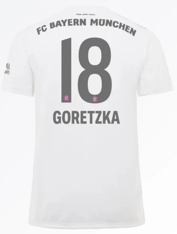 FC Bayern Goretzka 19/20 Away Jersey