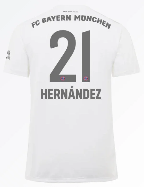 FC Bayern Hernandez 19/20 Away Jersey