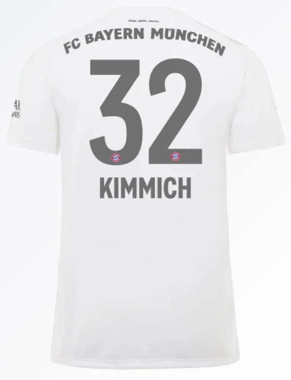 FC  Bayern Kimmich 19/20 Away Jersey