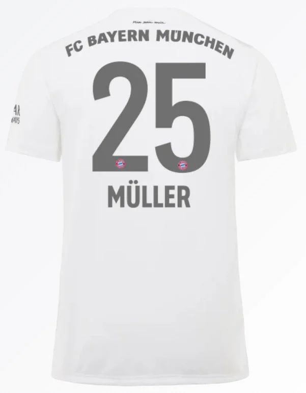 FC  Bayern Muller 19/20 Away Jersey