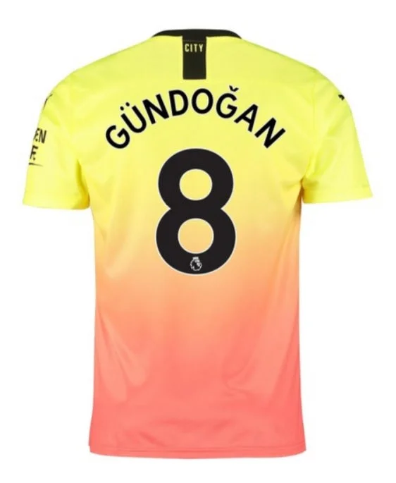 Ilkay Gundogan 19/20 Third Jersey