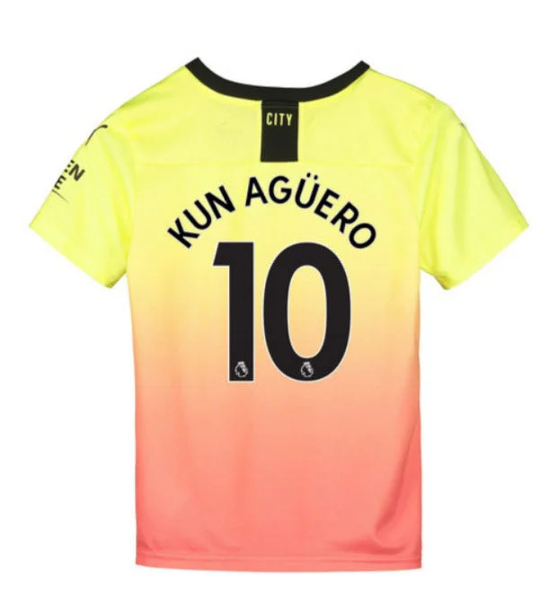 Man City Kun Aguero Youth 19/20 Third Jersey