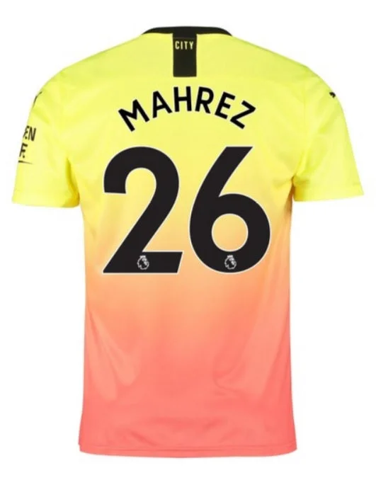 Man City Mahrez 19/20 3rd Jersey