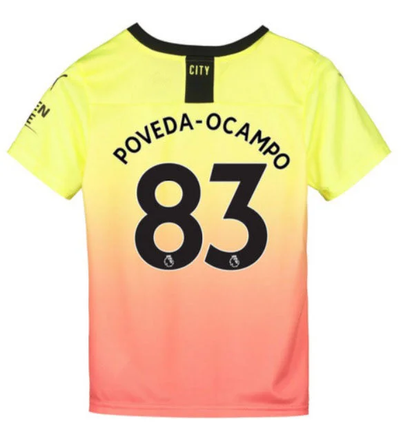 Man City Poveda Youth 19/20 Third Jersey