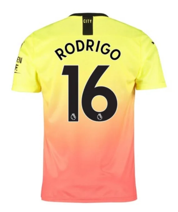 Man City Rodri 19/20 3rd Jersey