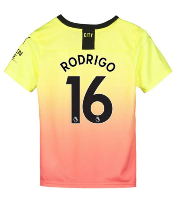 Man City Rodri Youth 19/20 Third Jersey