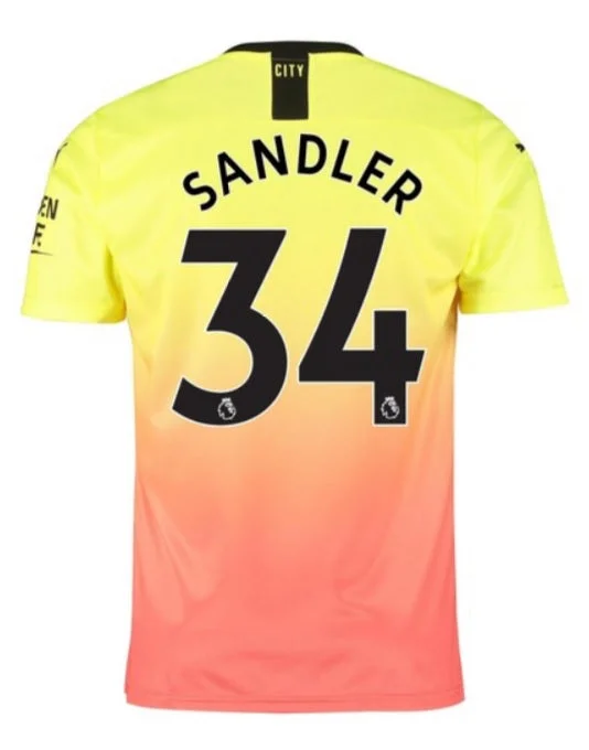 Man City Sandler 19/20 Third Jersey