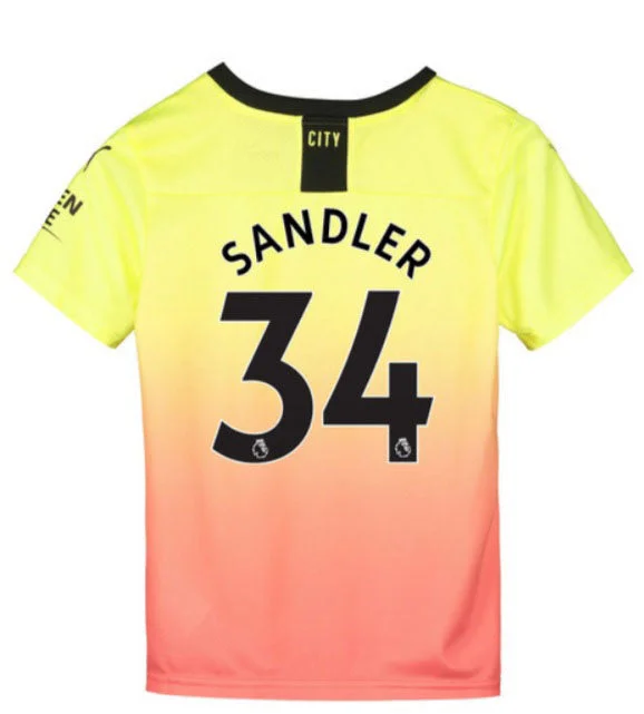 Man City Sandler Youth 19/20 Third Jersey