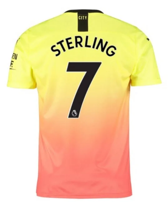 Man City Sterling 19/20 Third Jersey