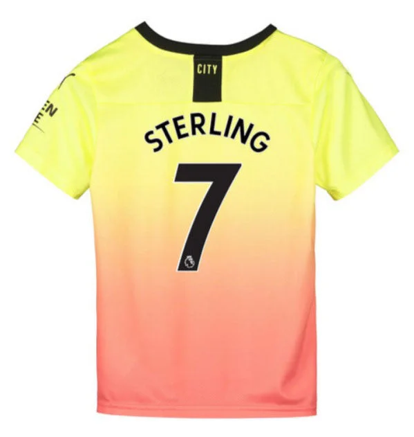 Man City Sterling Youth 19/20 Third Jersey