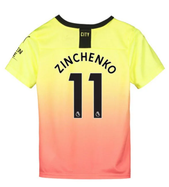 Man City Zinchenko Youth 19/20 Third Jersey