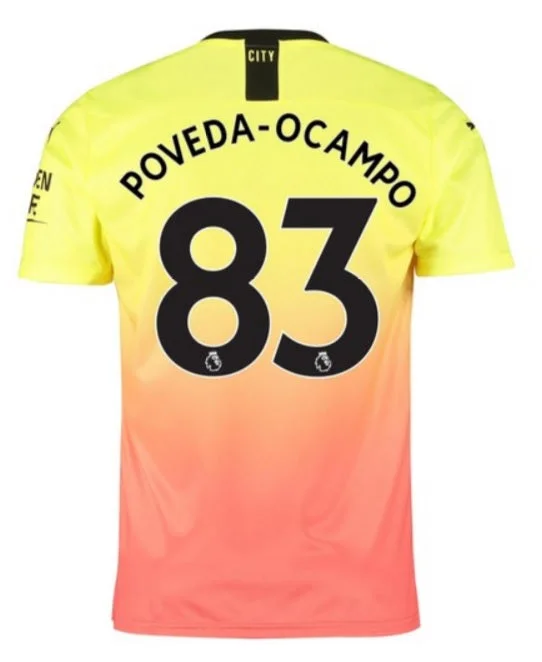 Manchester City Poveda 19/20 3rd Jersey