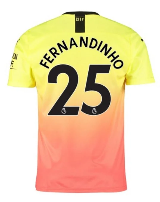 MCFC Fernandinho 19/20 Third Jersey