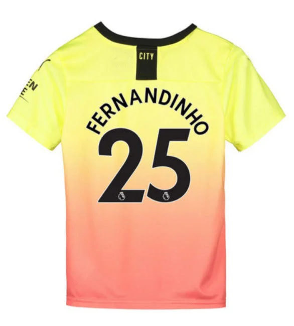 MCFC Fernandinho Youth 19/20 Third Jersey