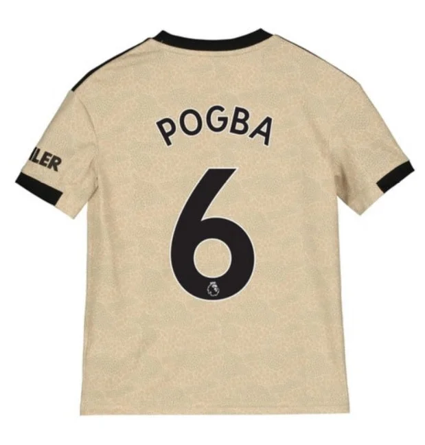 MUFC Pogba Youth 19/20 Away Jersey