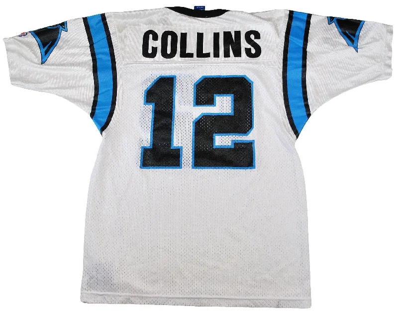 Vintage Carolina Panthers Kerry Collins Champion Brand Jersey Size Medium