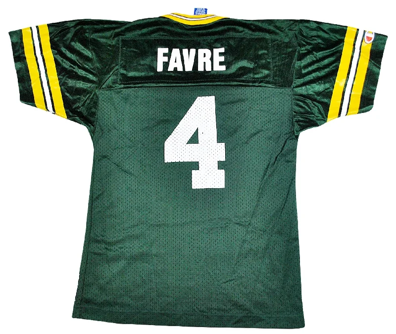 Vintage Green Bay Packers Brett Favre Jersey Size Youth Medium