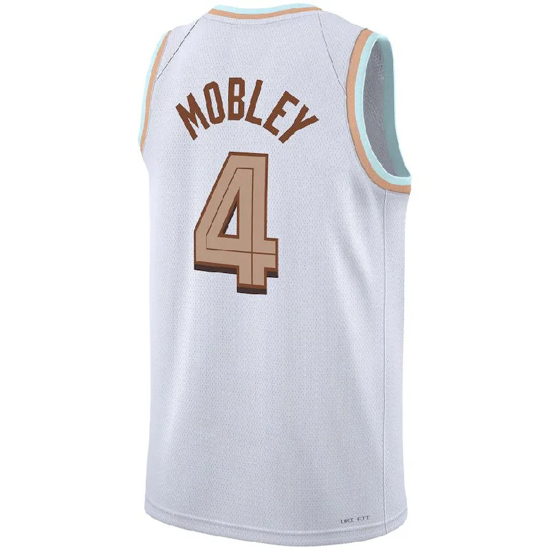 C.Cavaliers #4 Evan Mobley Unisex 2022-23 Swingman Jersey White  Association Edition Stitched American Basketball Jersey