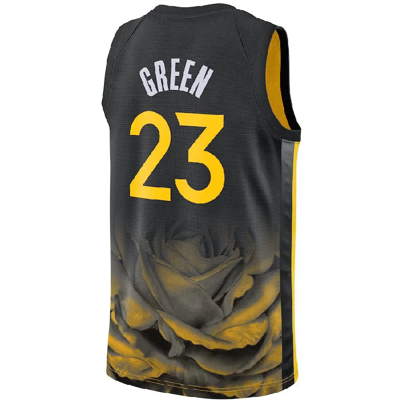 G.State Warriors #23 Draymond Green Unisex 2022-23 Swingman Jersey Black Stitched American Basketball Jersey