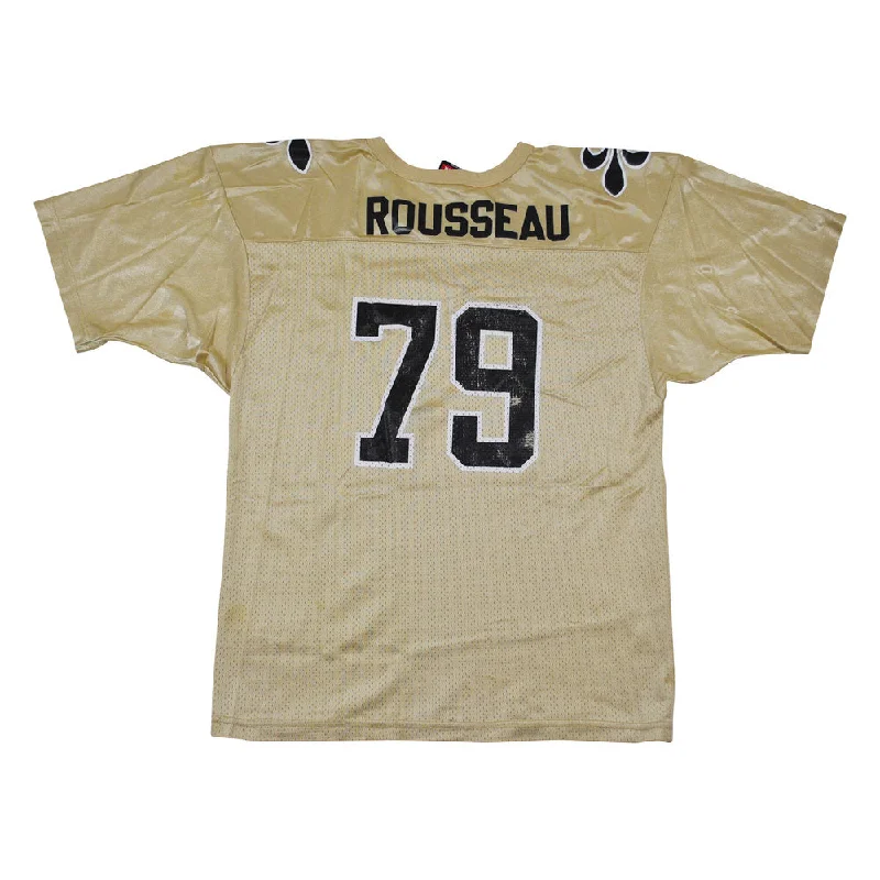 Vintage New Orleans Saints Rousseau Jersey Size Small